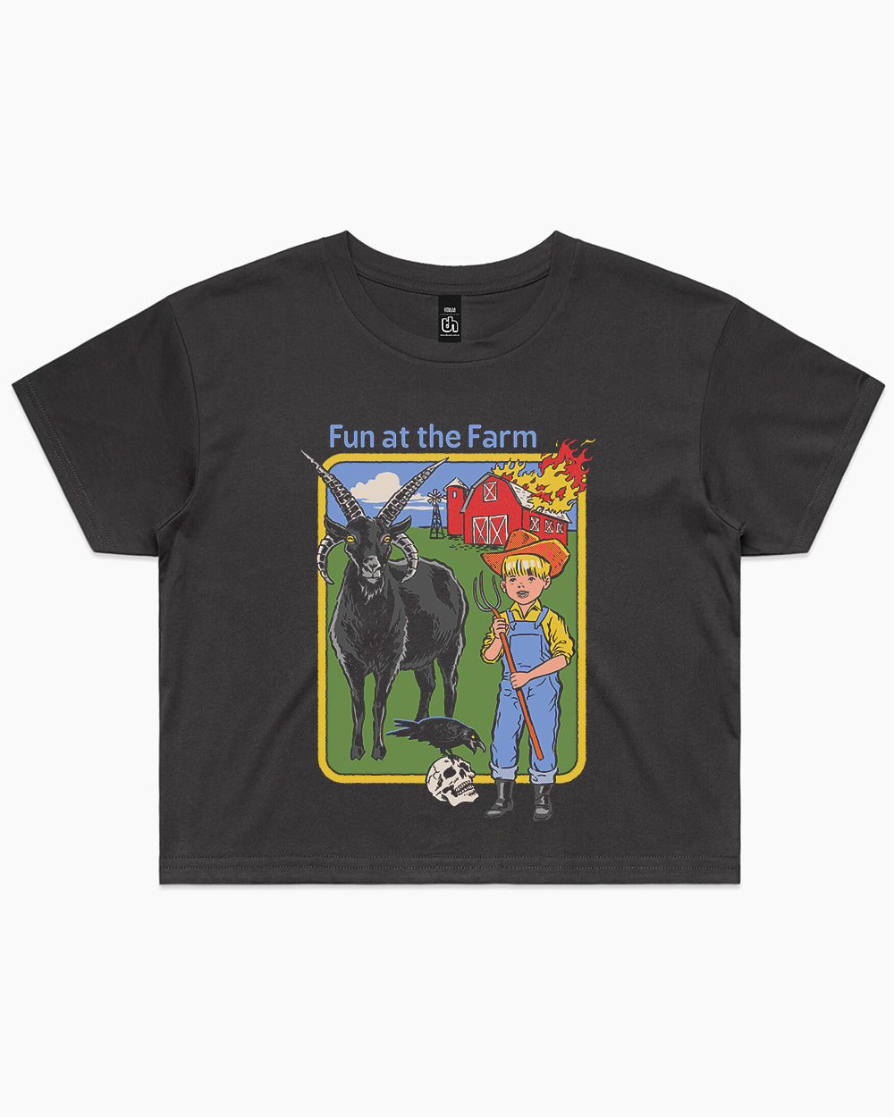 Fun at the Farm Crop Tee