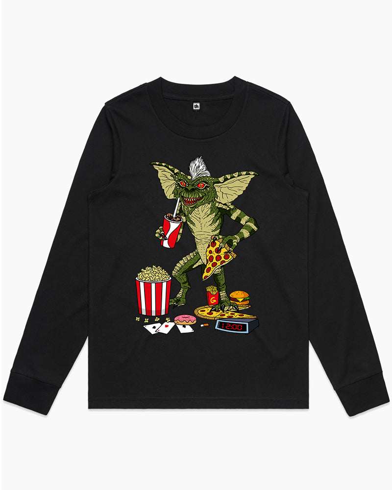 Gremlins Midnight Snack Long Sleeve