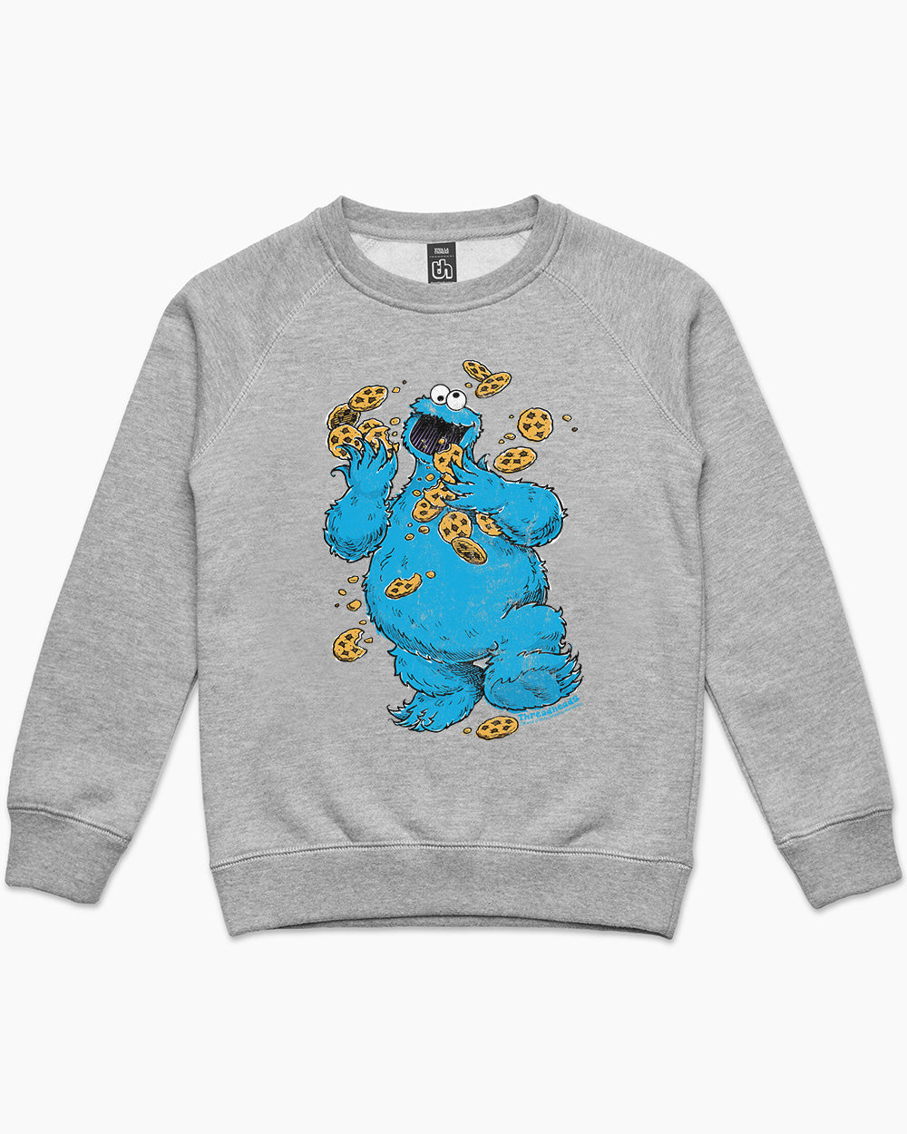 Cookie Monster Om Nom Nom Kids Jumper