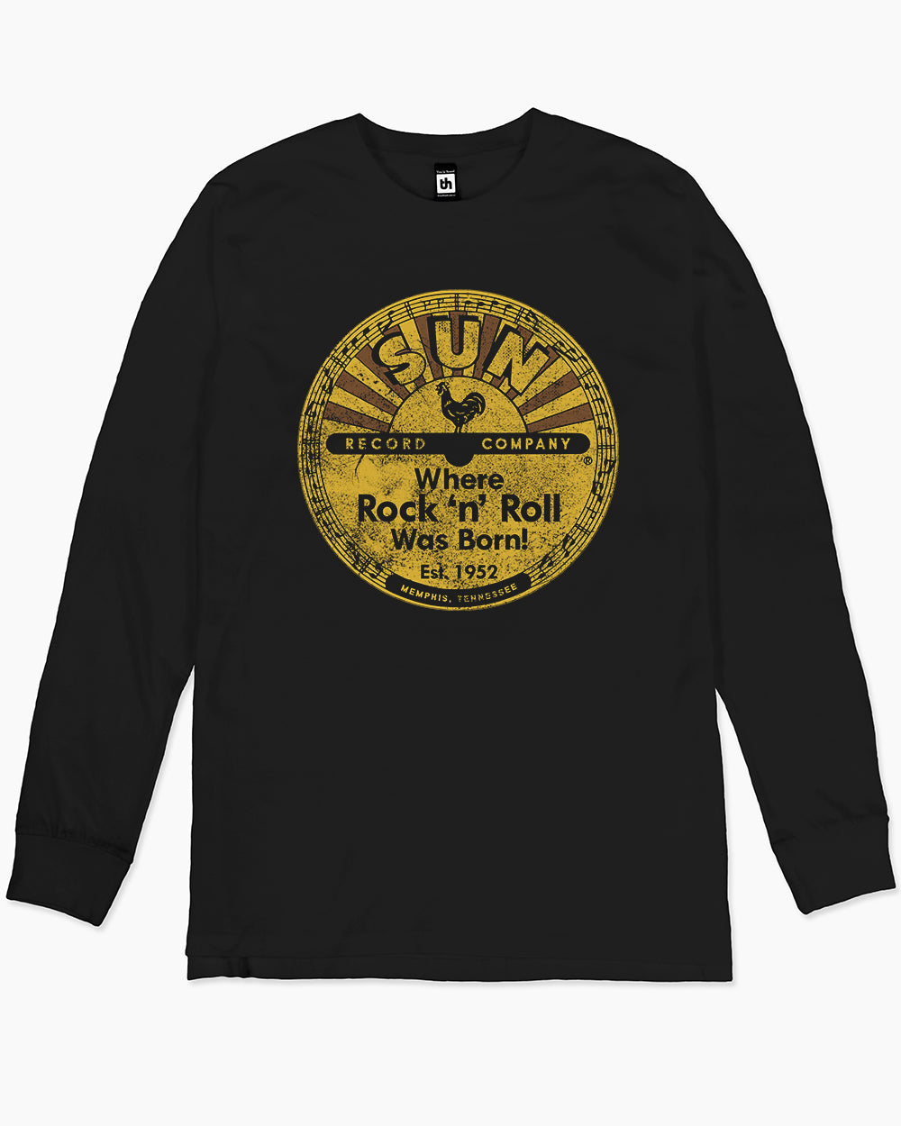 Sun Records Long Sleeve Australia Online #colour_black