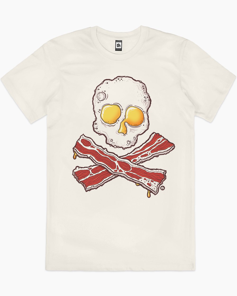 Bacon and Eggs Jolly Roger T-Shirt