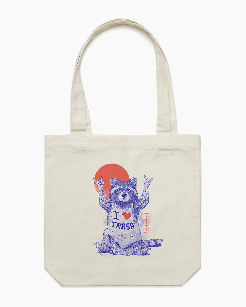 I Love Trash Tote Bag