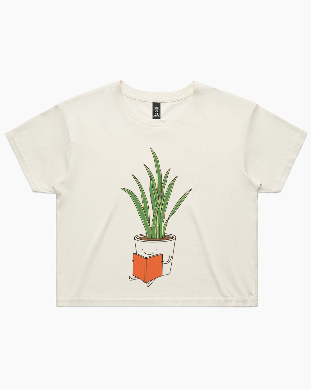 Indoor Plant Crop Tee Australia Online #colour_natural