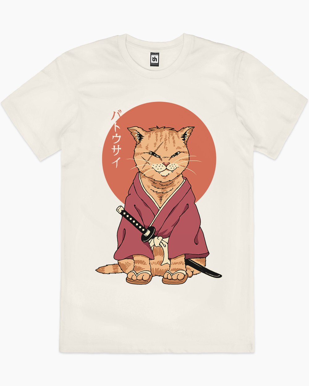 Neko Battousai T-Shirt Australia Online #colour_natural