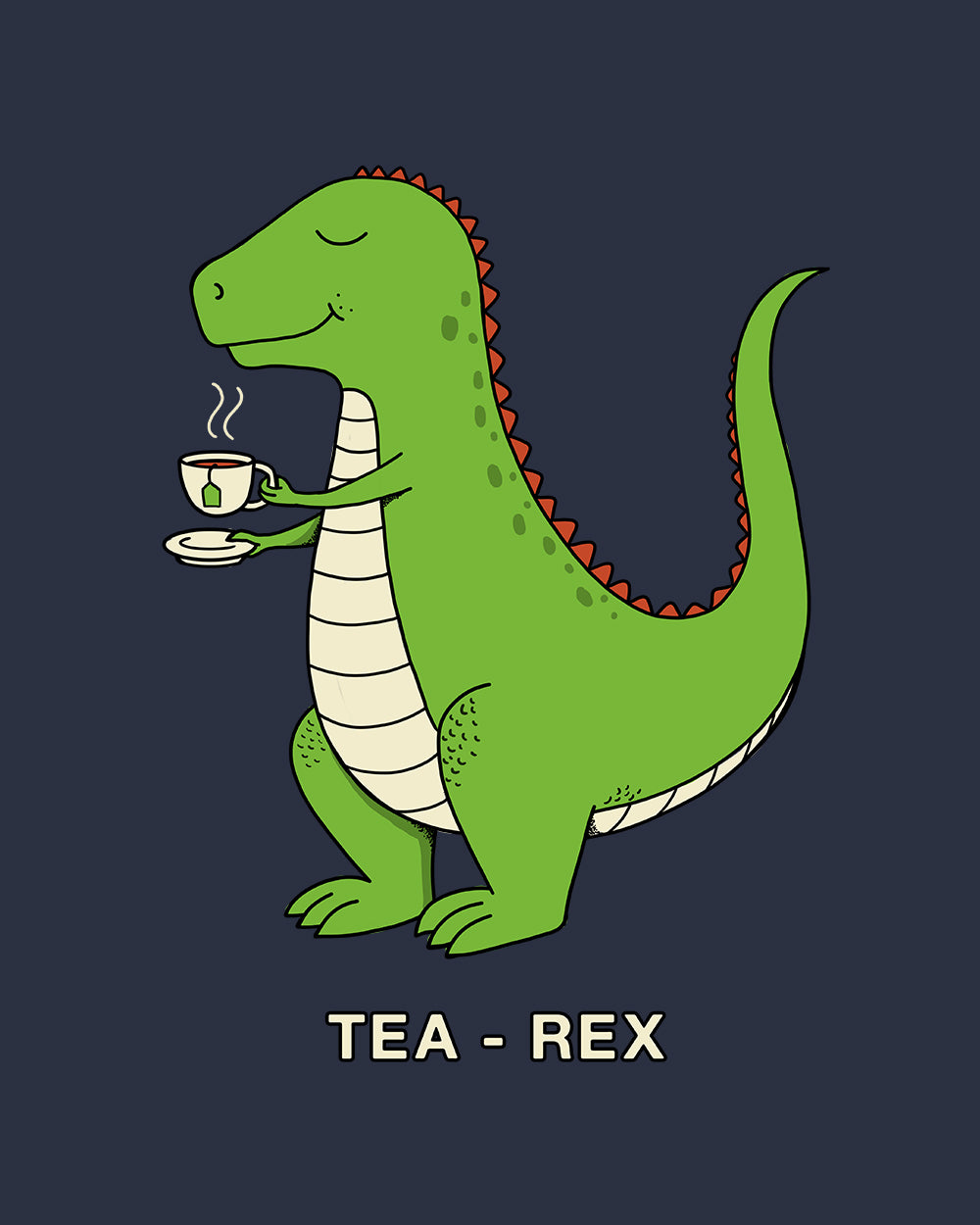 Dinosaur Tea Rex Kids T-Shirt