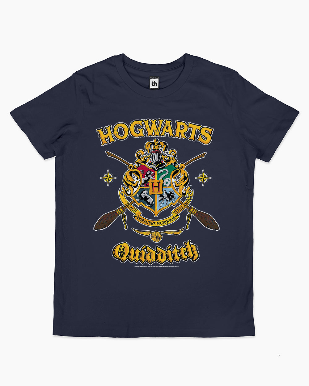 Hogwarts Quidditch Shield Kids T-Shirt