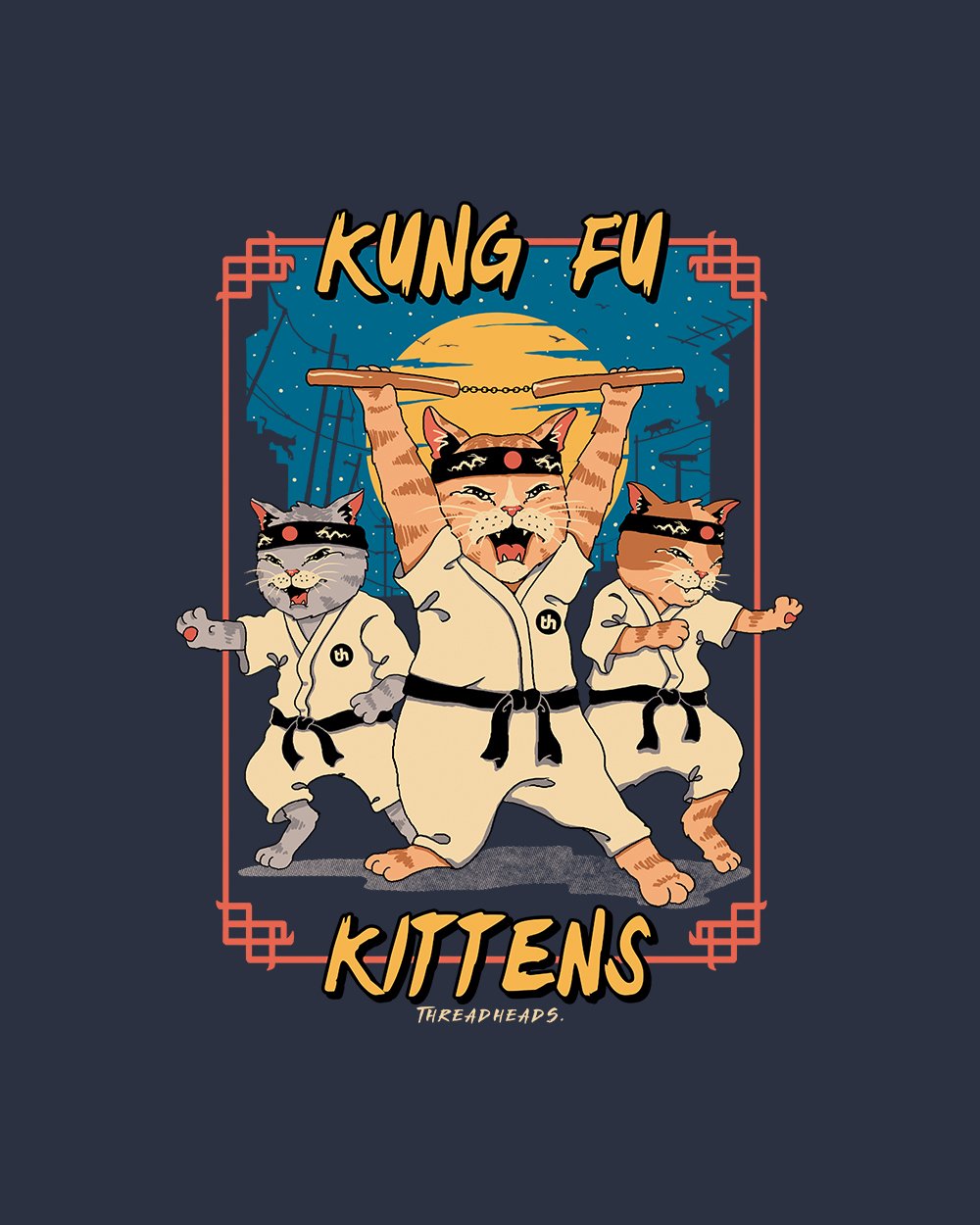 Kung Fu Kittens Tank