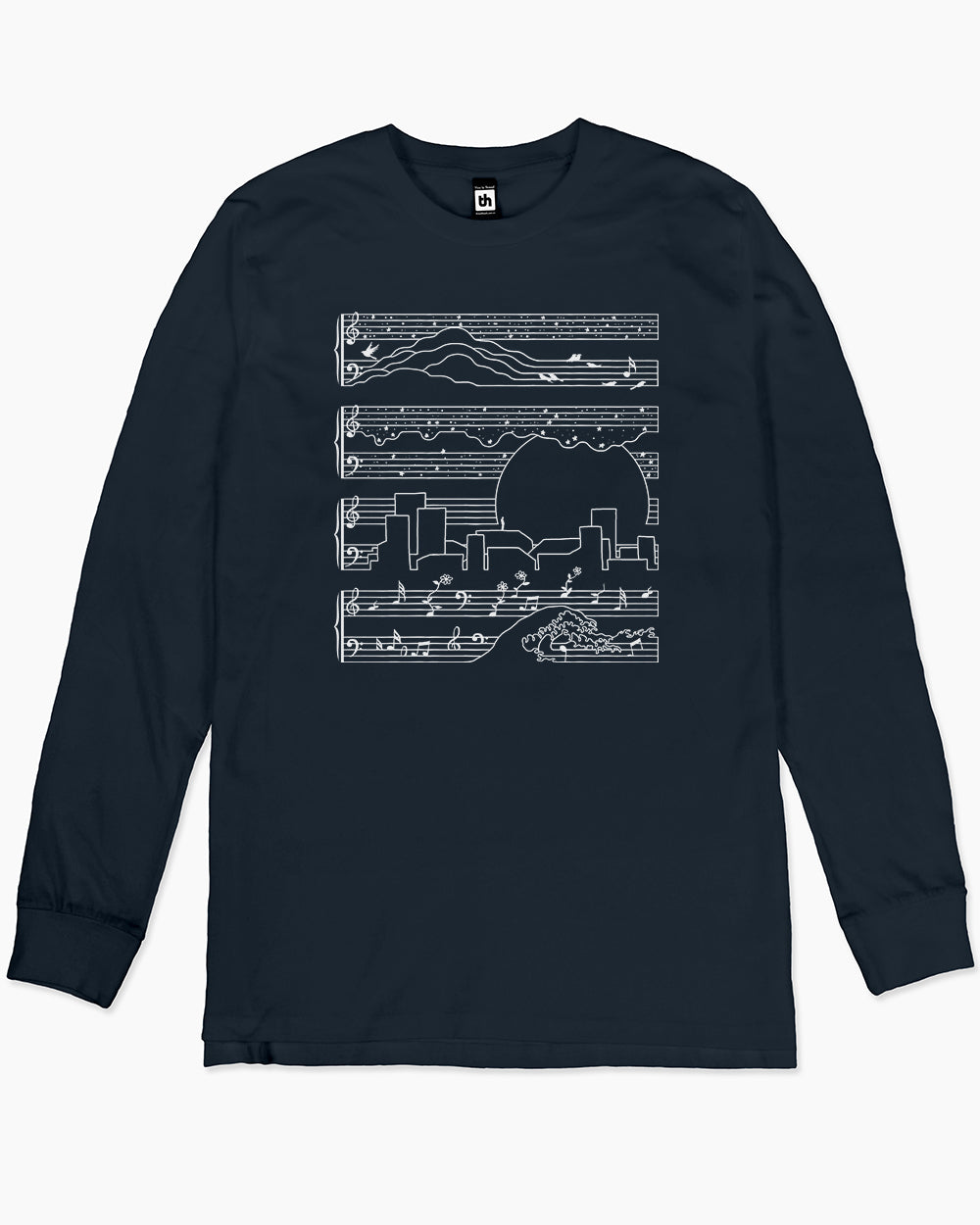 The Moonlight Sonata Long Sleeve Australia Online #colour_navy