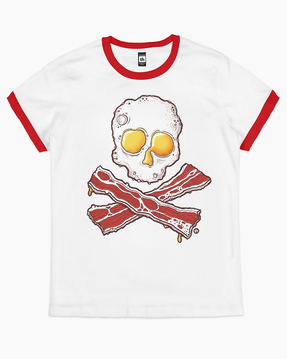 Bacon and Eggs Jolly Roger T-Shirt