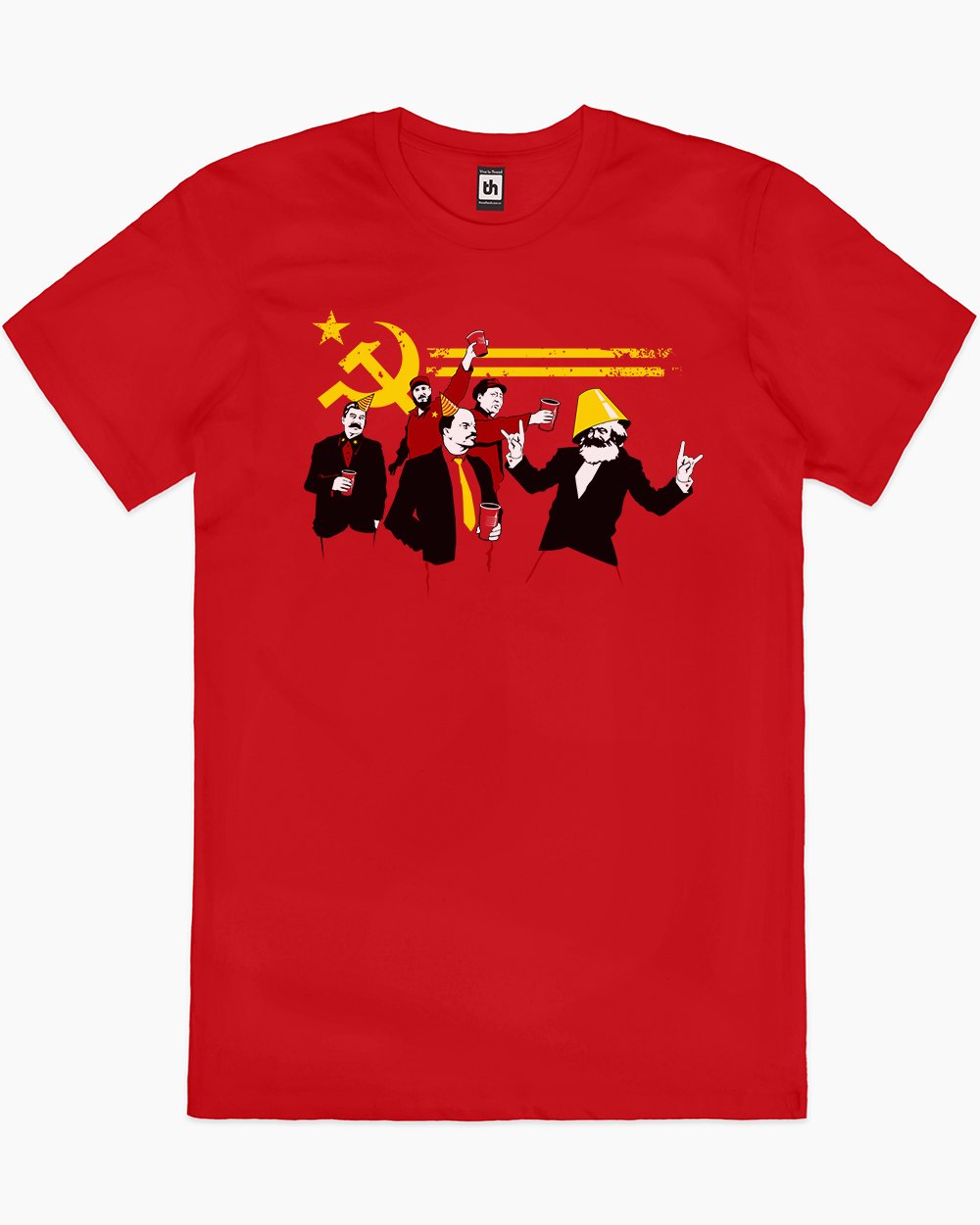 The Communist Party T-Shirt Australia Online #colour_red