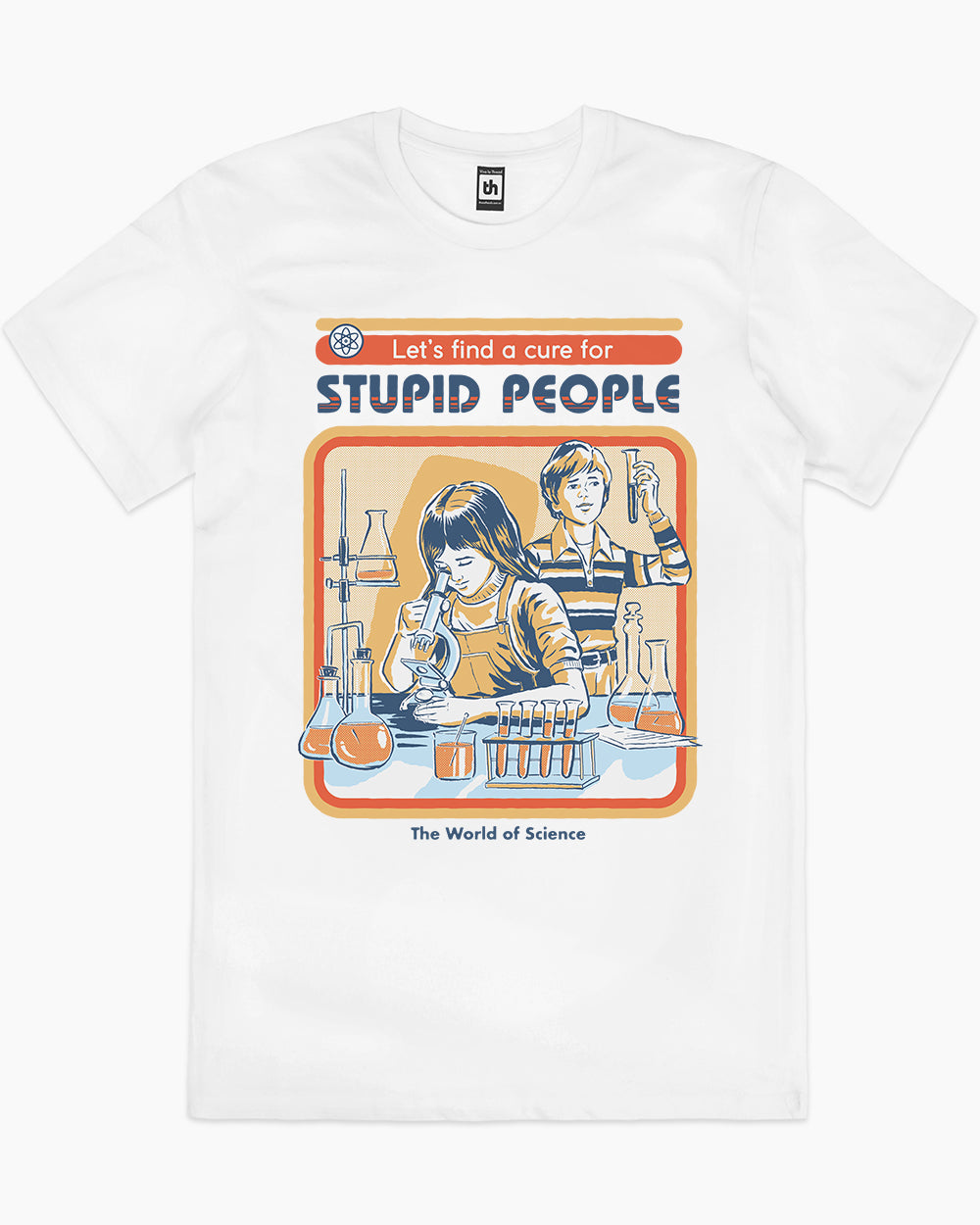 Find a for Stupid T-Shirt | Official Steven Rhodes Merch | Threadheads