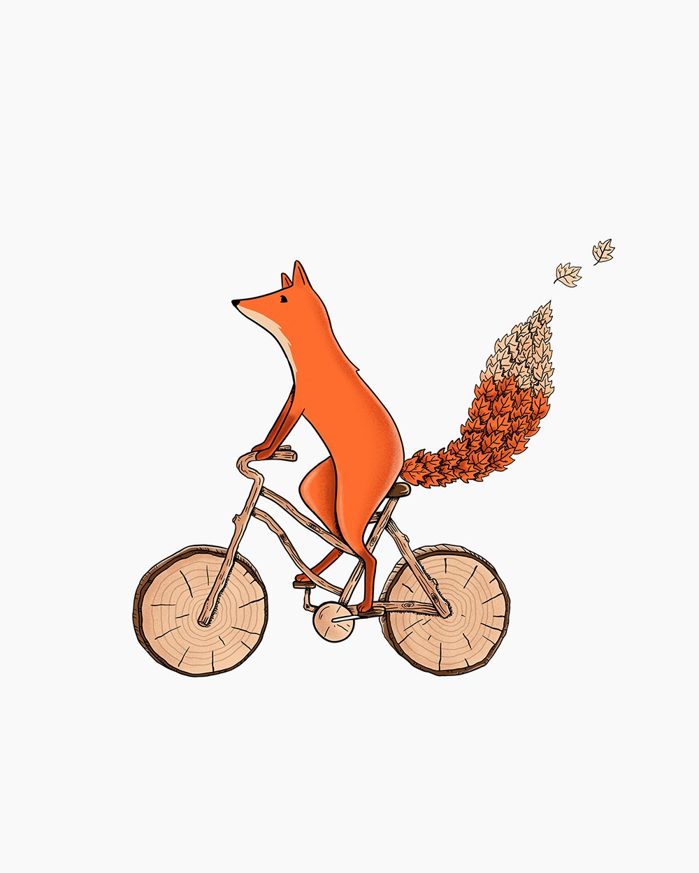 Fox Bicycle T-Shirt