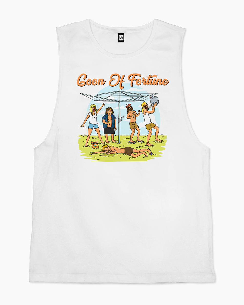 Goon of Fortune Tank Australia Online #colour_white