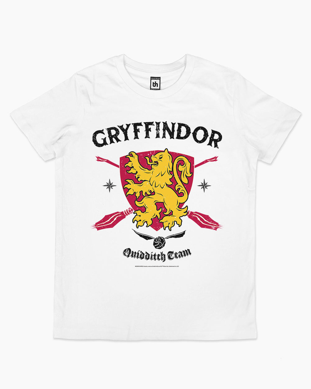 Gryffindor Quidditch Team Kids T Shirt Official Harry Potter Merch