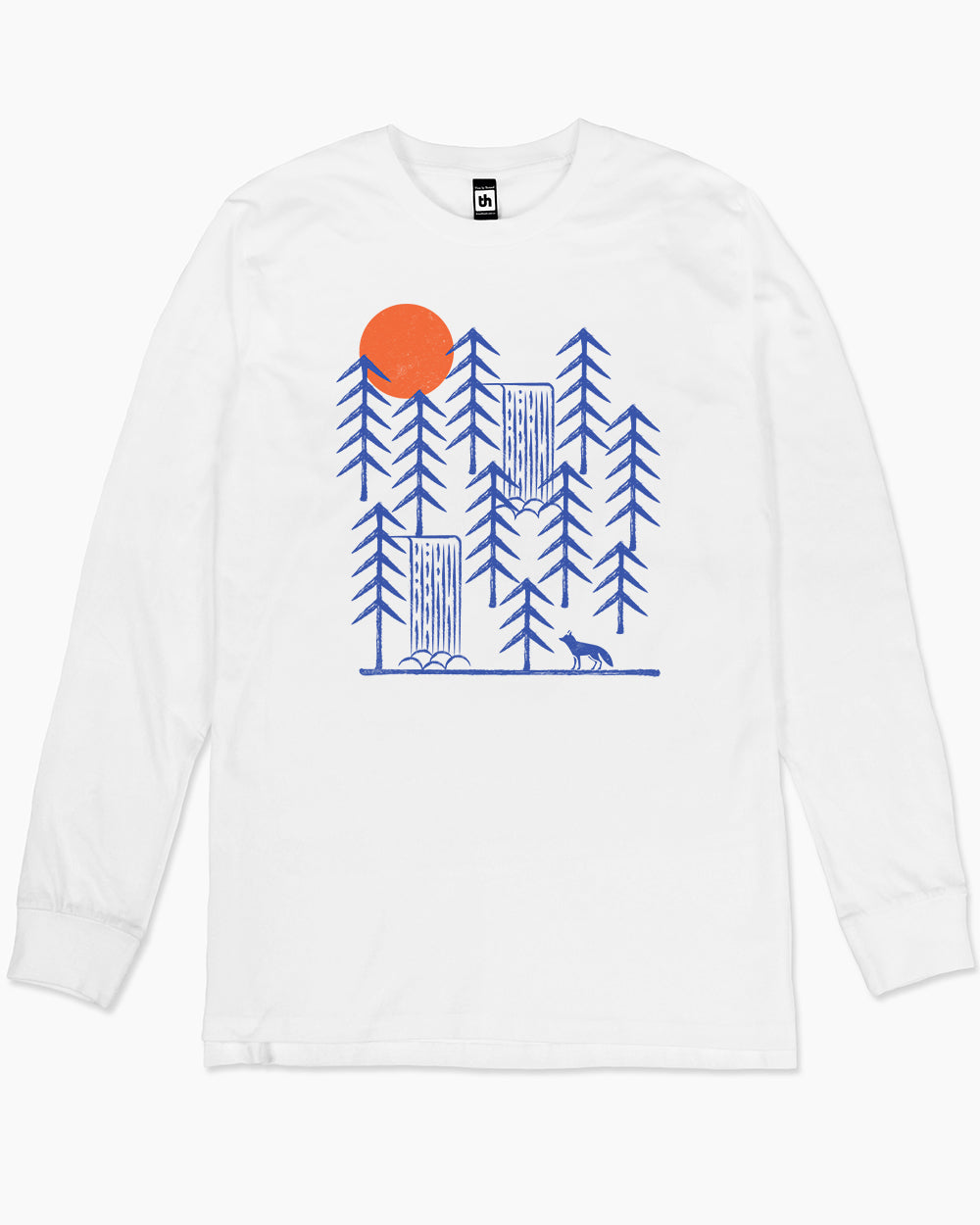 Wild Day Fox Long Sleeve Australia Online #colour_white