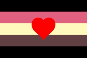 Bandiera LGBT fetish grassa