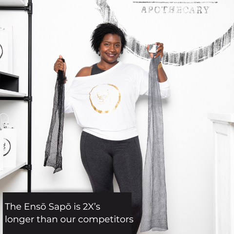 The Enso Sapo is 2xs longer than our competitors