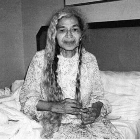 Rosa Parks practicing self-care