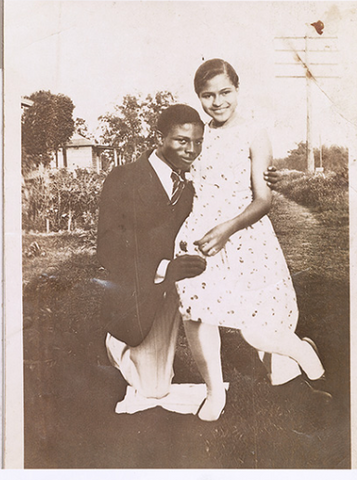 Rosa Parks with her Husband