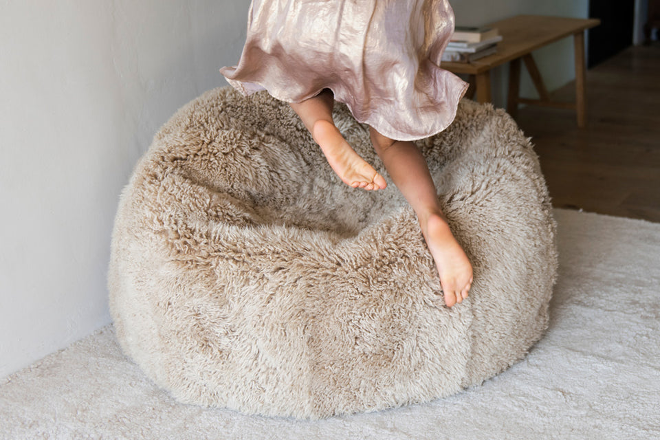 curved space bean bag chairs
