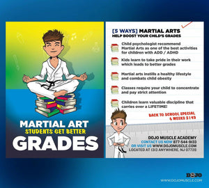 Back To School - Martial Arts Students Get Better Grades! 1E - Dojo Muscle