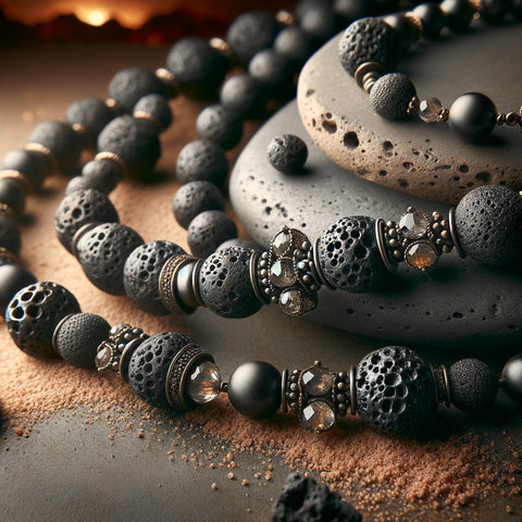 lava stone beads