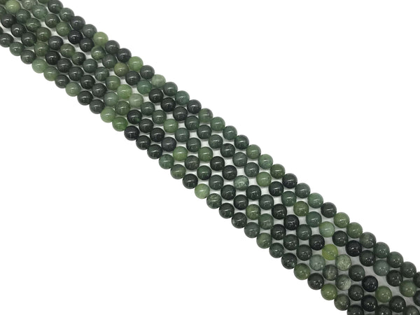 Xiuyan Jade Round Beads 8Mm - American Bead Corp