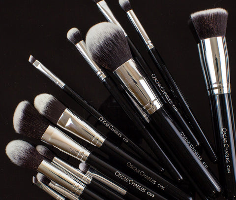 Oscar Charles Group of Vegan Makeup Brushes