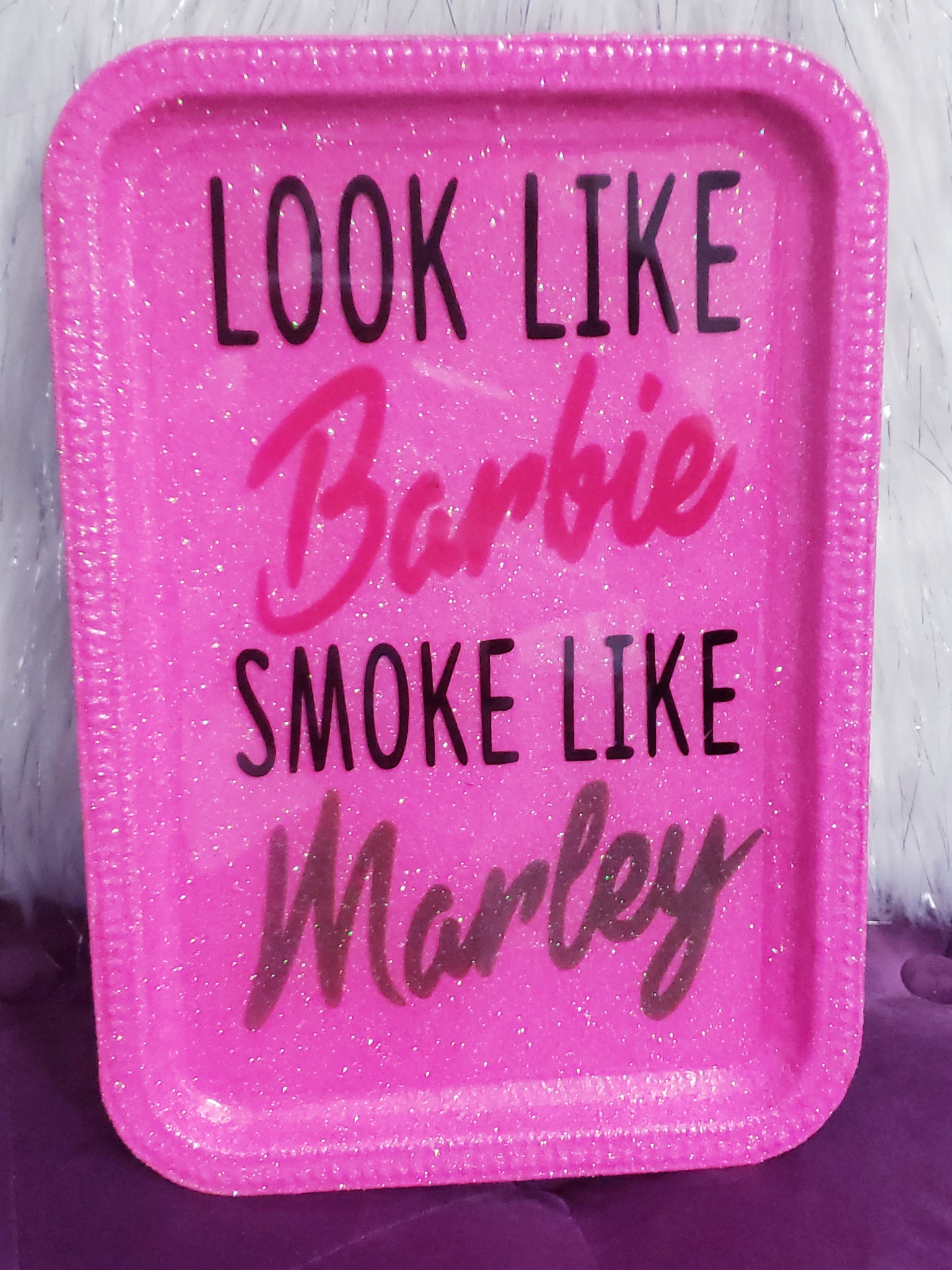 tyv Blodig kontakt Look like Barbie smoke like Marley Tray – The Crafty Addicts