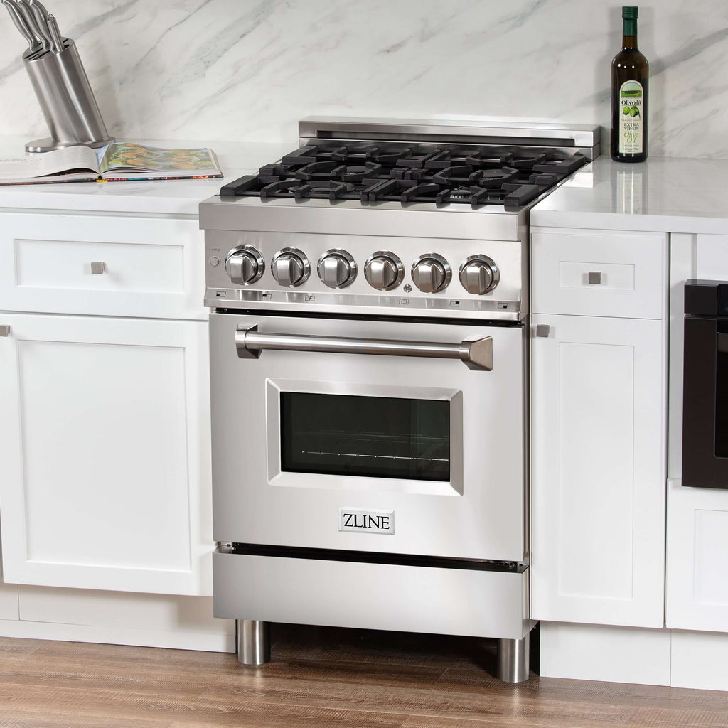 ZLINE 24" Freestanding Dual Fuel Range