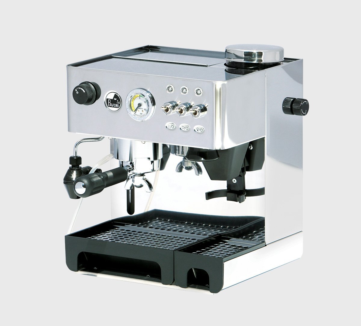 Cafetera automática DOMUS BARRA LPCDMB01EU, plata, La Pavoni