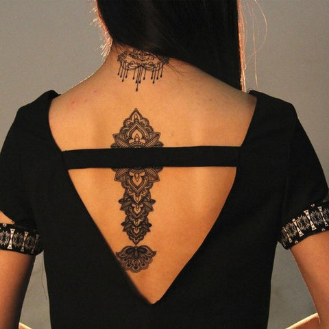 Ces sublimes tatouages temporaires inspiré des motifs henné !