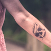 tatouage temporaire personnalisé bras
