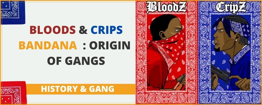 Whirlpool vigtigste maskinskriver Bloods & Crips Bandana : origin of gangs – RoyalBandana™