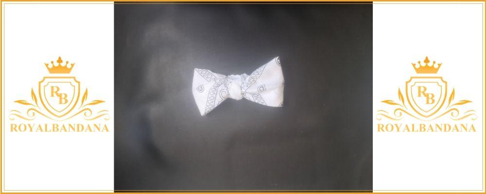 folding bandana bow tie