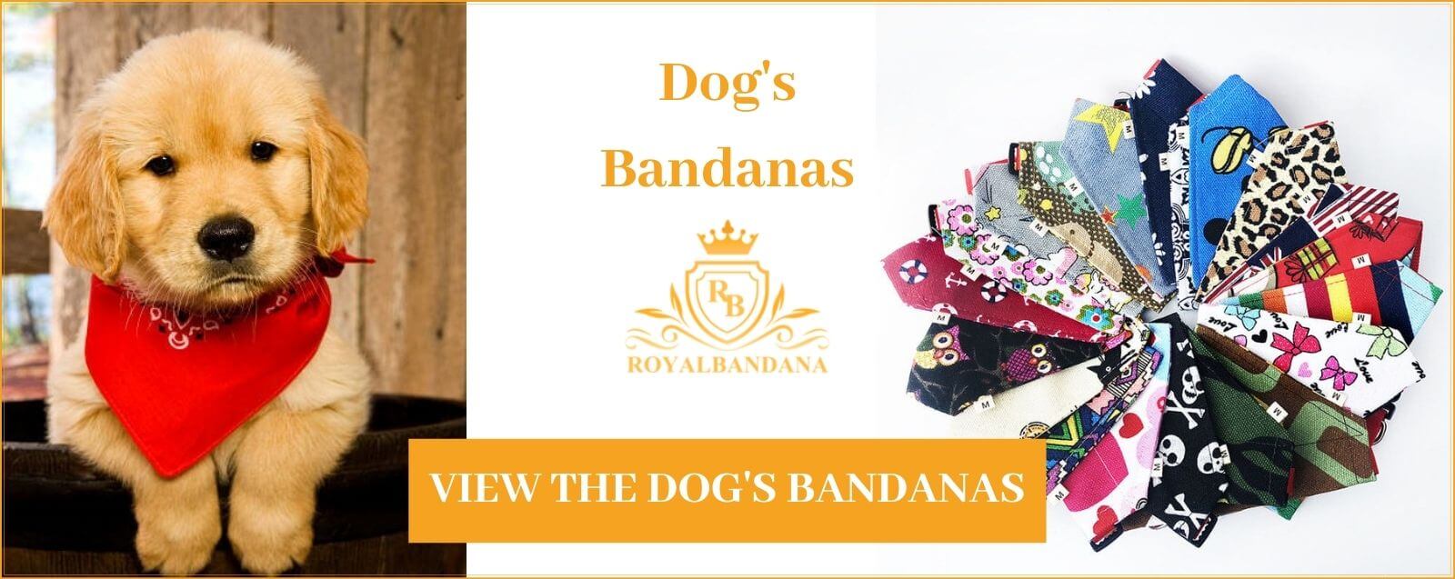 see royal dog bandana