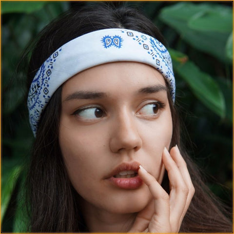 How to wear bandana in hair – RoyalBandana™