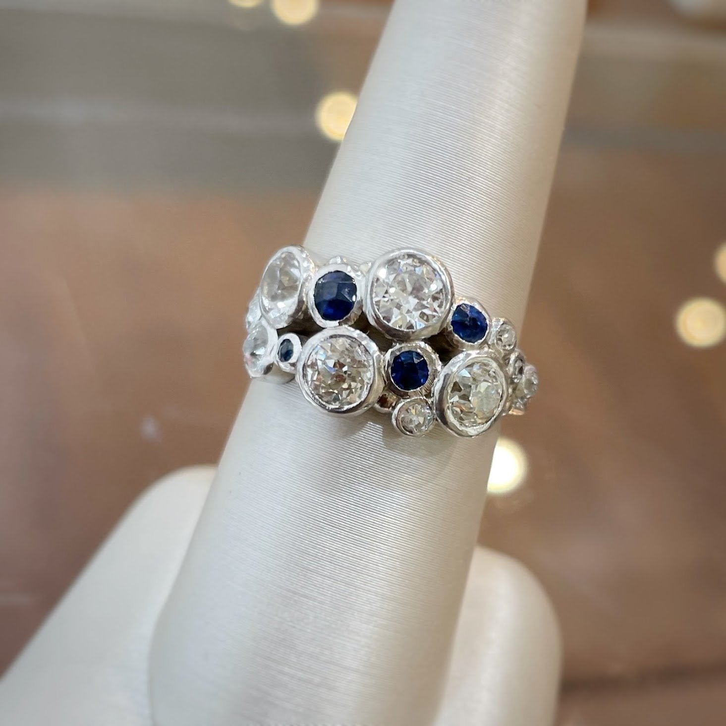 Perfectly Imperfect Cluster Ring