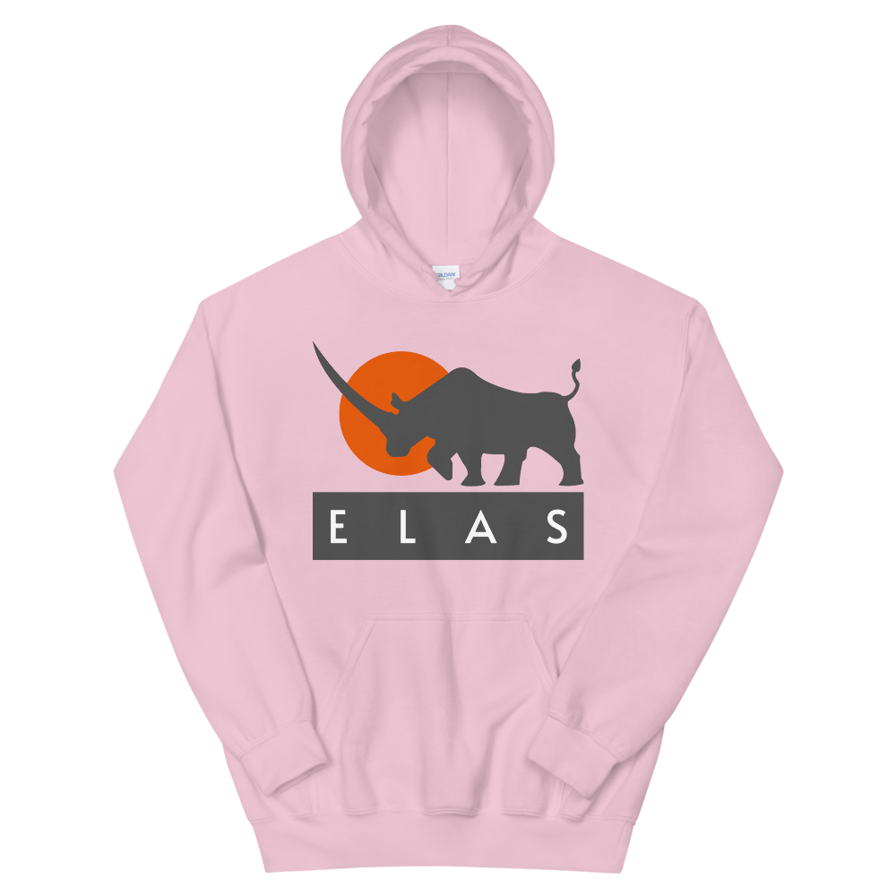 ELAS Digital Women's Hooded Sweatshirt Light Pink S - zeroconfs
