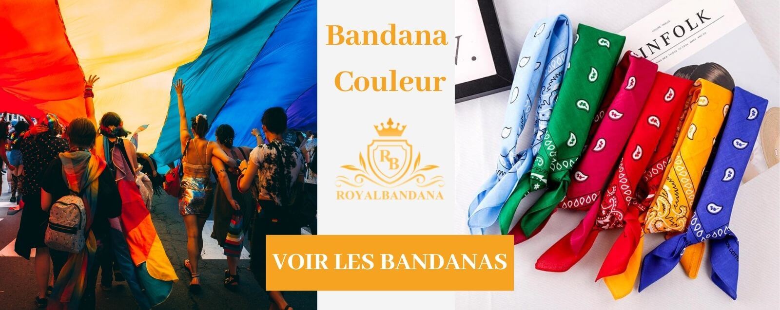 acheter bandana couleur code foulard