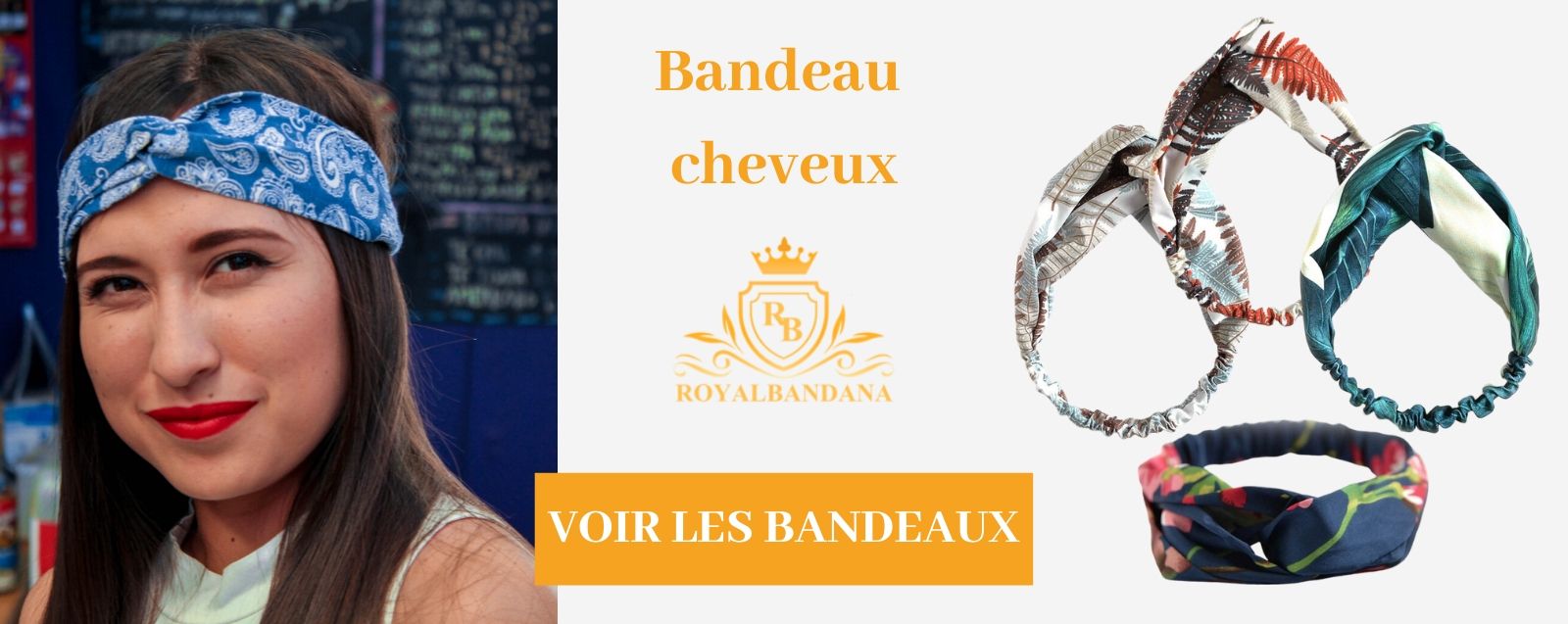 Comment mettre un bandeau dans les cheveux - Top 4 – RoyalBandana :  boutique bandana