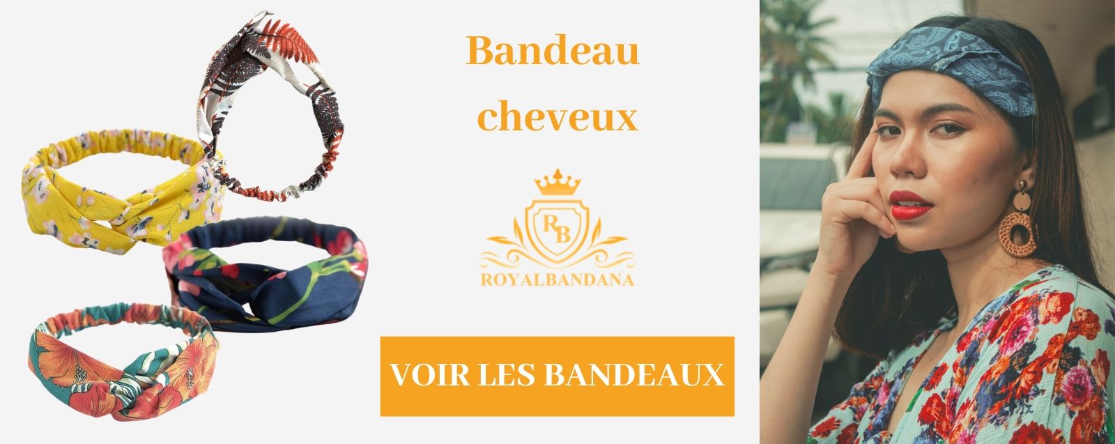 Comment mettre un bandeau dans les cheveux - Top 4 – RoyalBandana :  boutique bandana