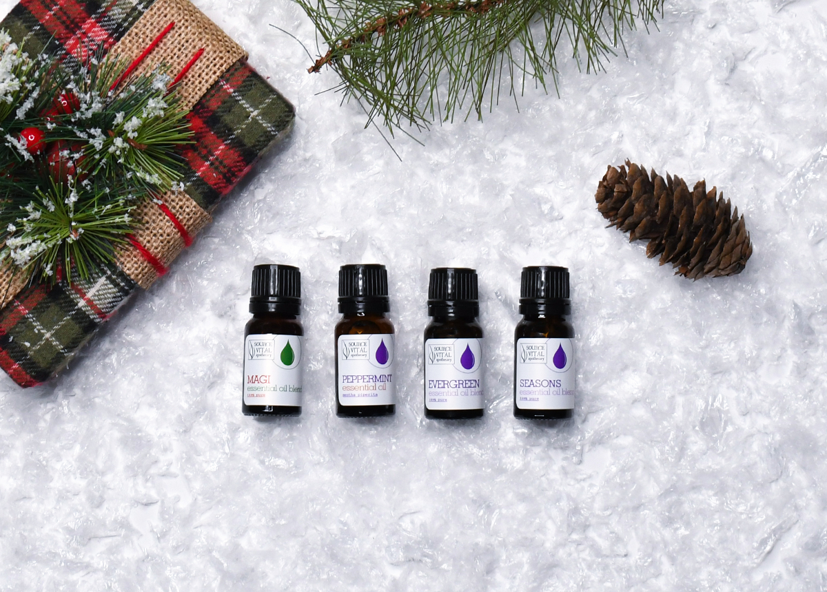 Holiday Scents Aromatherapy Gift Set by Source Vital