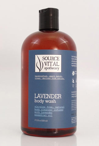 New 90% Organic Lavender Body Washes by Source Vital Apothecary