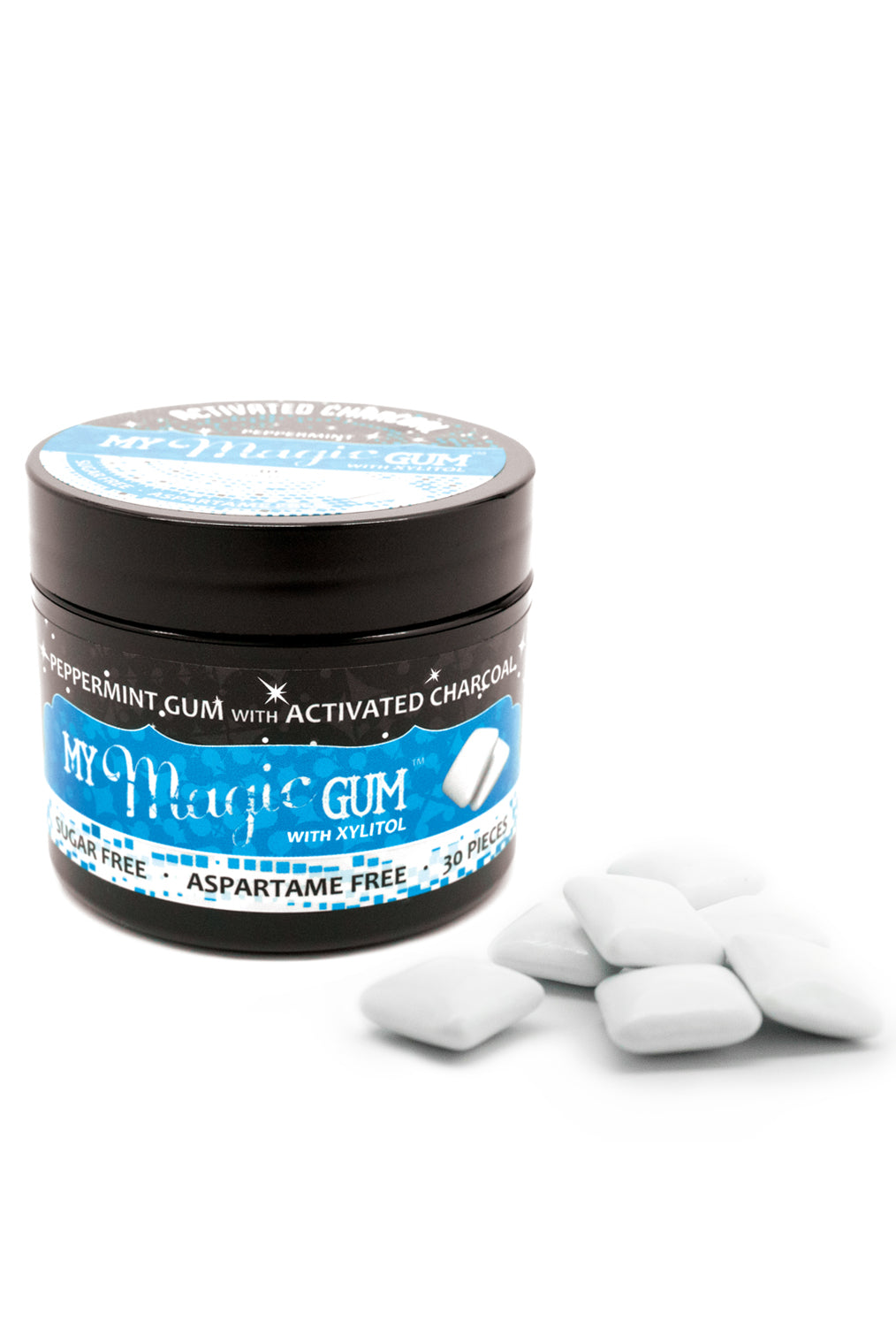 activated charcoal gum