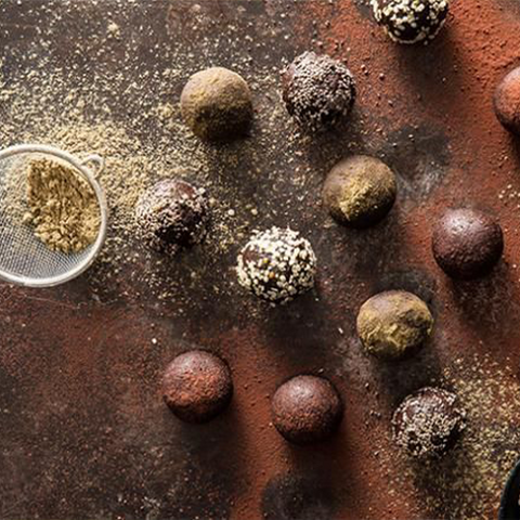 Hemp and cacao balls