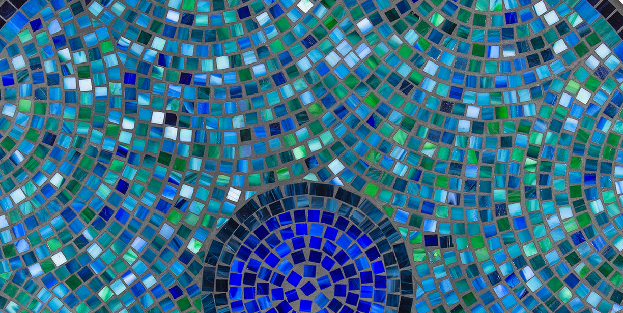 Opal Glass Mosaic