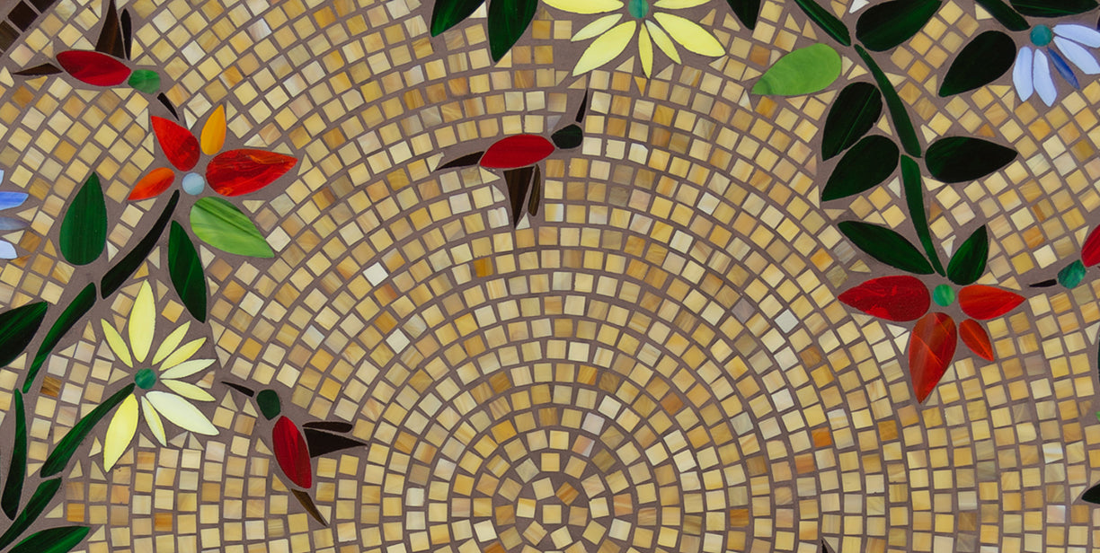 Caramel Hummingbird Mosaic