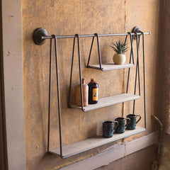 Triple Hanging Shelf