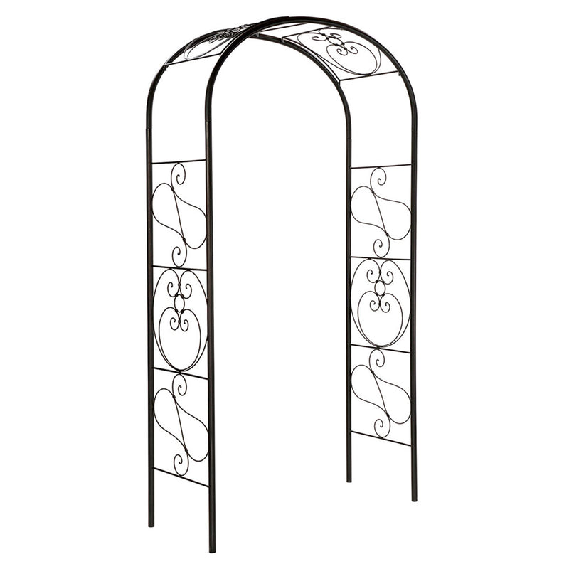 Italia Garden Arbor - Iron Accents